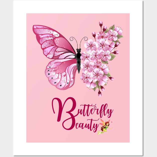 Butterfly beauty Wall Art by Tharaka Bandara